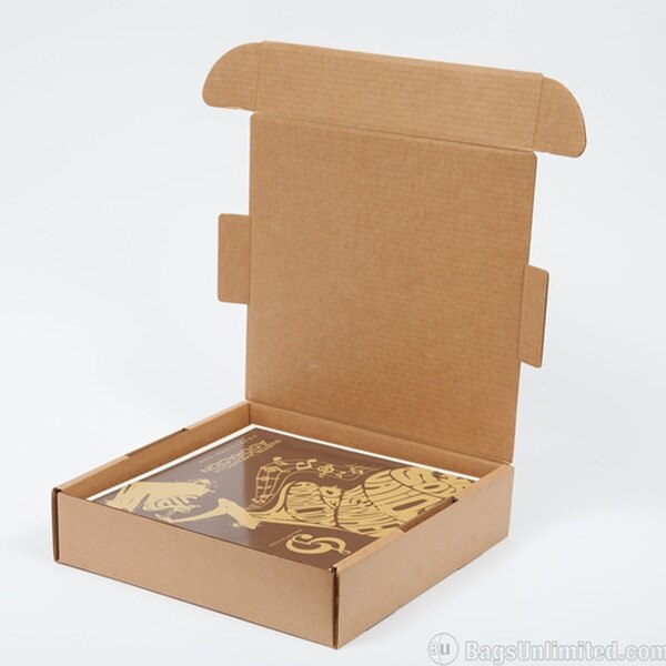 Snug-fit LP Record Mailer BOX ships